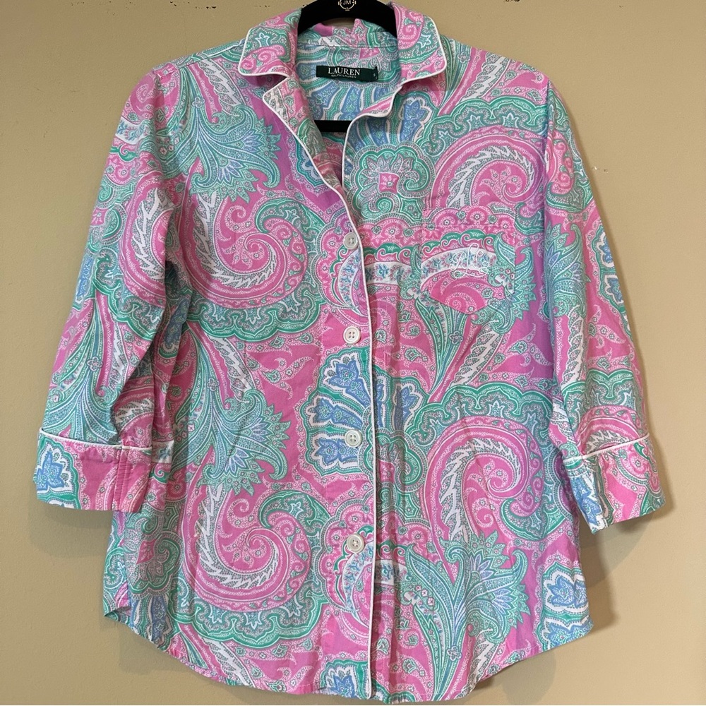 Lauren Ralph Lauren Pajama Top